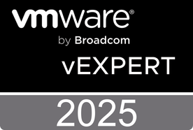 vmware vexpert badge 2025